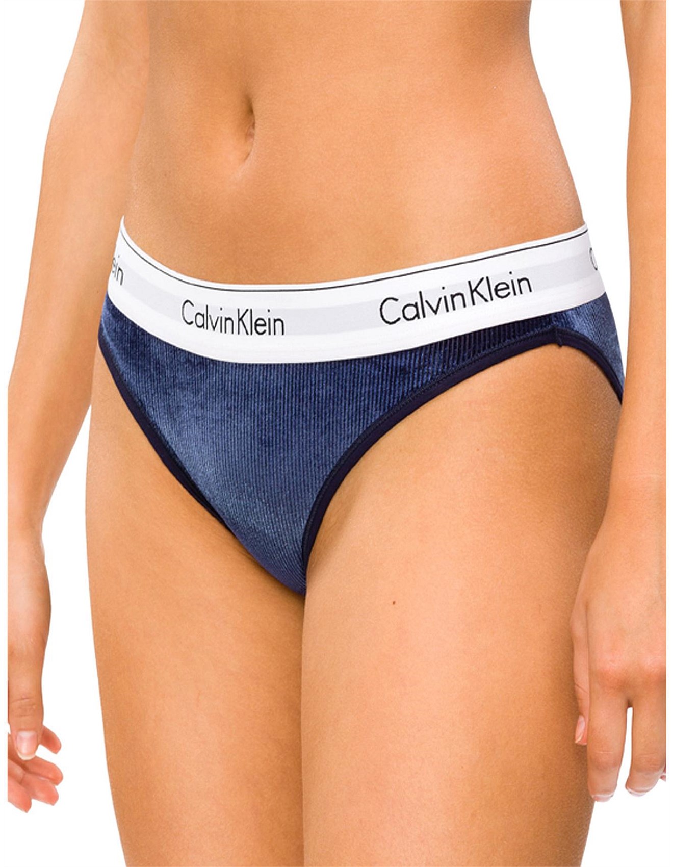 Calvin Klein Modern Cotton Velvet Rib Bikini David Jones