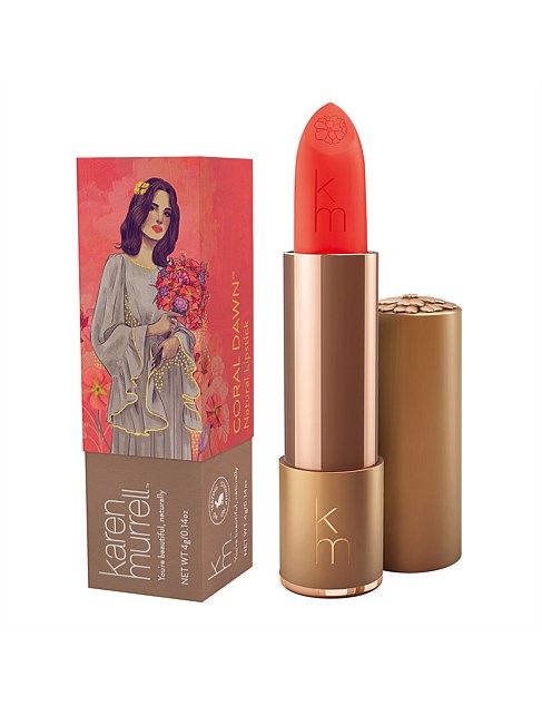 coral dawn natural lipstick