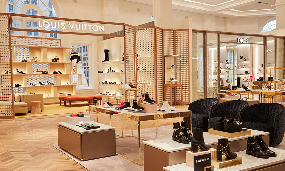 Louis Vuitton Sydney David Jones Women Shoe Salon Store in Sydney