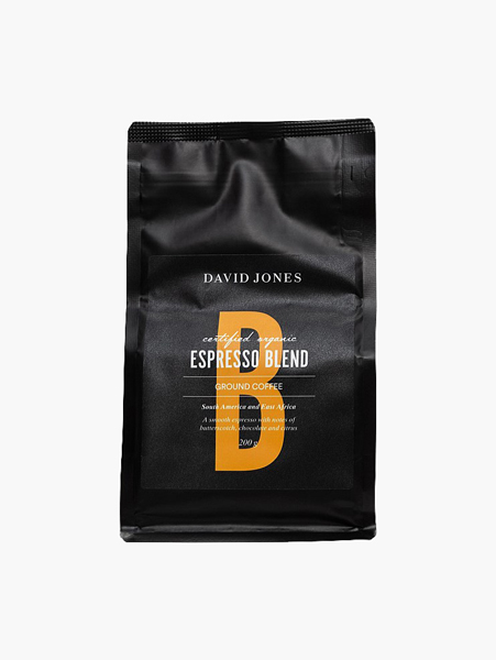david jones espresso blend ground coffee