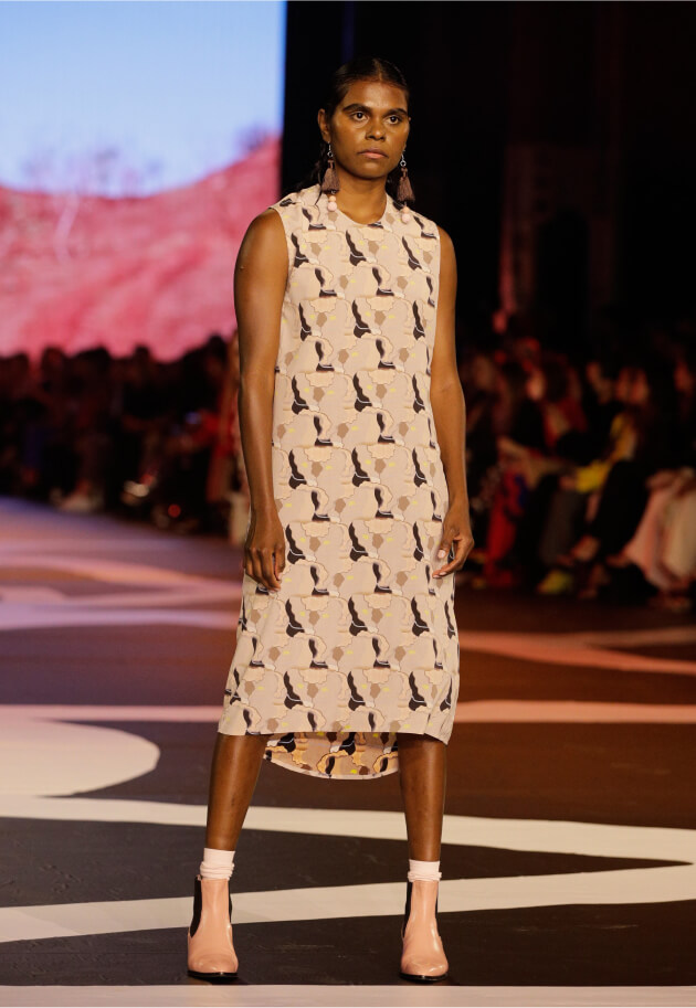 Just Landed: The First Nations Designer Resort Capsule Collection Ngali Runway