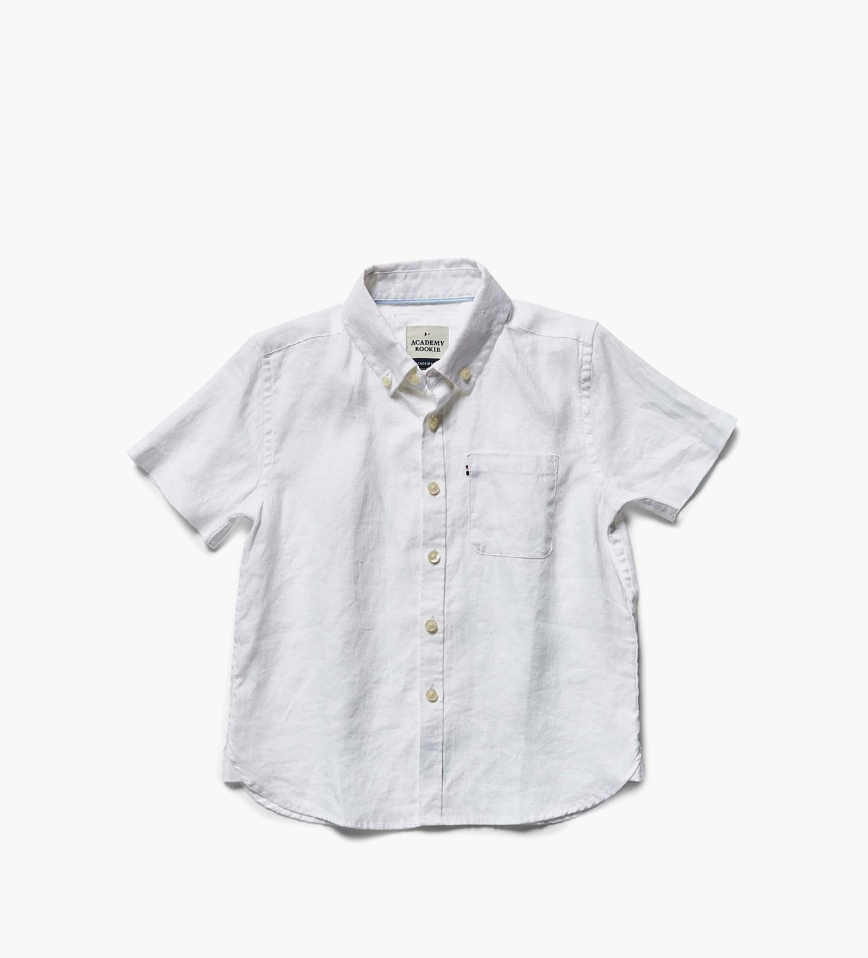 Brilliant Basics Kids Button Up Shirt 2 Pack - Brilliant White