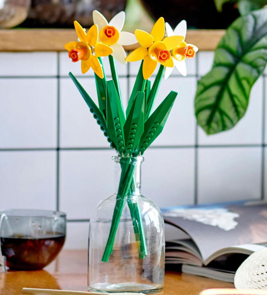 Mother's Day The Best Gifts Under $50 Lego Iconic Daffodils