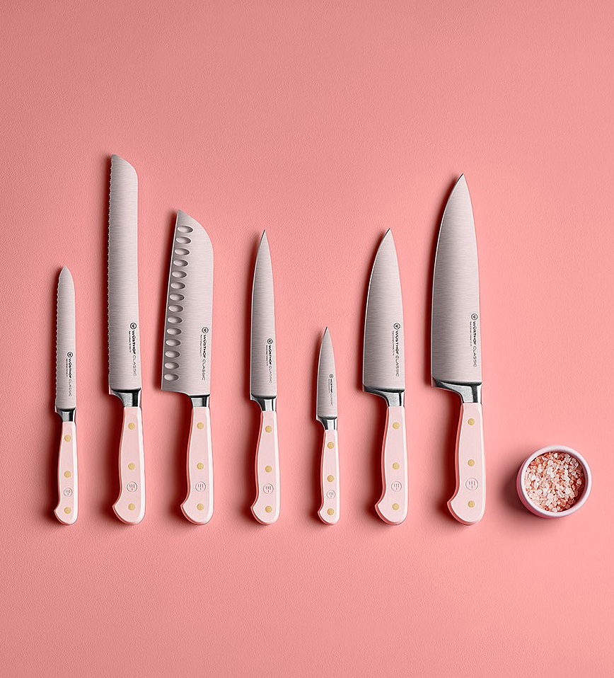 Mother's Day The Best Gifts Under $500 WUSTHOF Pink Himalayan Salt Chef's Knife