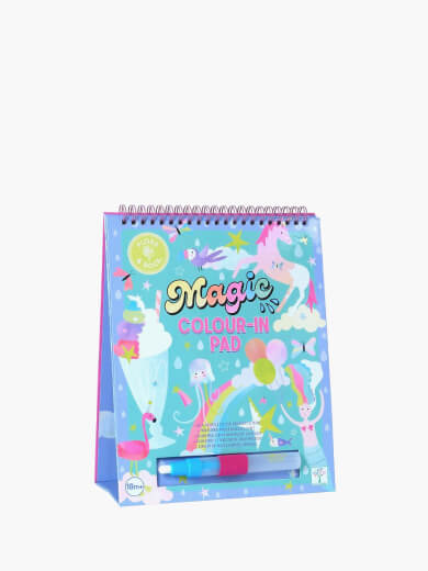 FLOSS & ROCK MAGIC WATER COLOURING FLIPBOOK FANTASY 4 year old girls gifts