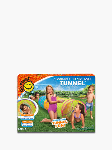 GO PLAY! SPRINKLE & SPLASH TUNNEL 4 year old girls gifts