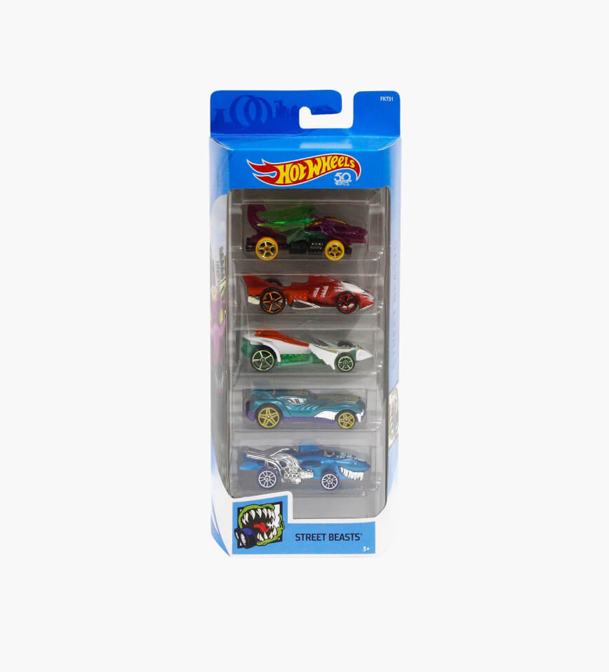 Kids Perfect Toy HOT WHEELS 5 Car Gift Pack