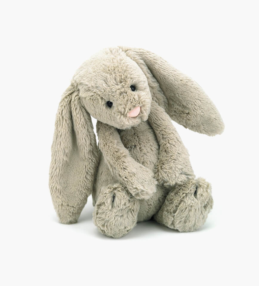 Kids Perfect Toy JELLYCAT Bashful Beige Medium Bunny