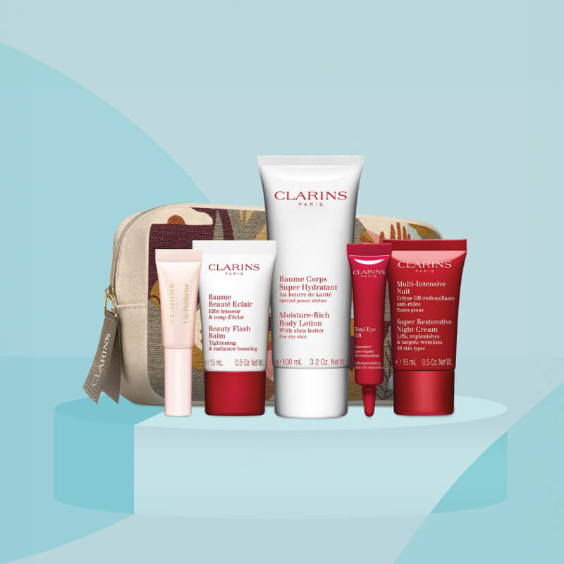 Clarins gift deals with purchase