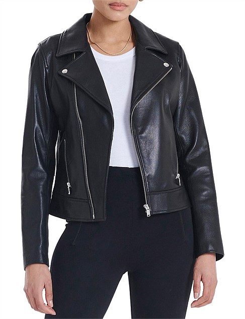 ena pelly essential leather jacket