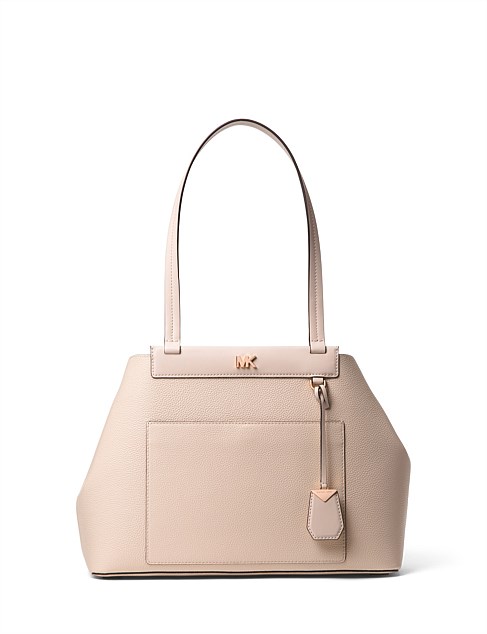 meredith medium pebbled leather tote