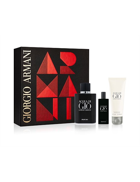 giorgio armani profumo gift set