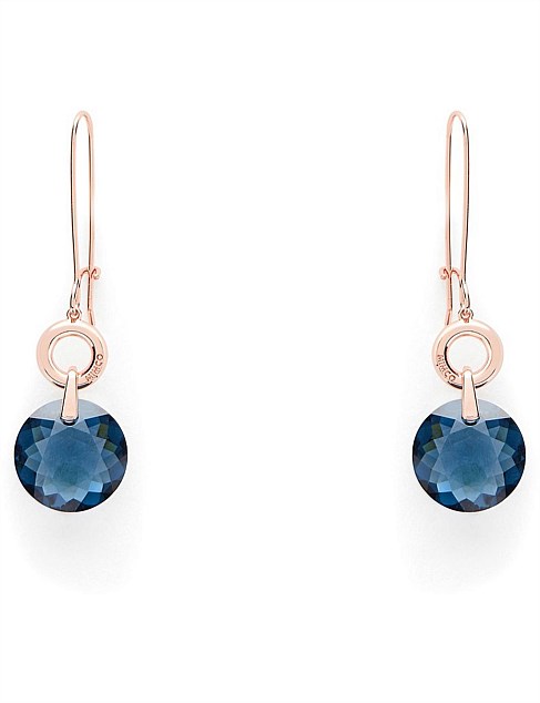 mimco trinity drop earrings