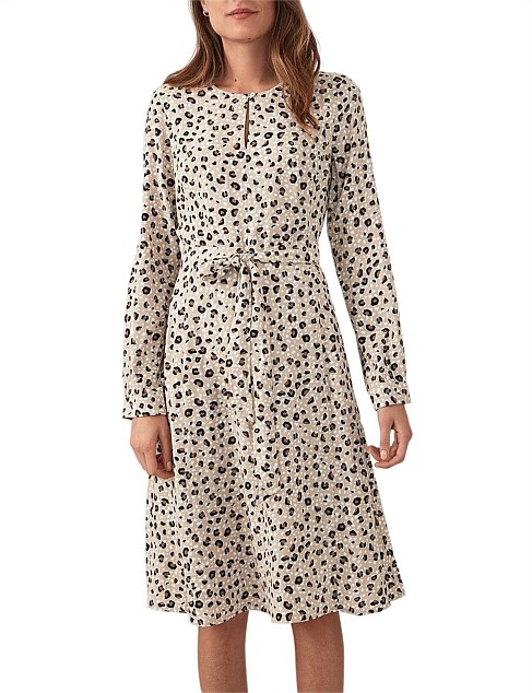 Trenery leopard cheap print dress