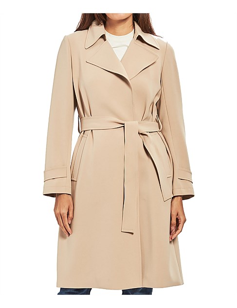 oaklane admiral crepe trench coat