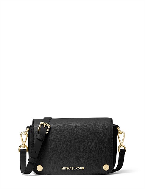 Michael Kors: Shoes, Bags & More | David Jones - Jet Set Small Pebbled  Leather Crossbody Bag