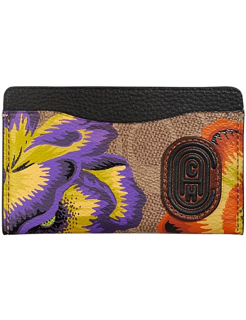 coach kaffe card case