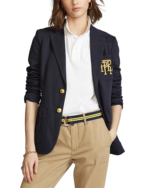 polo cotton blazer