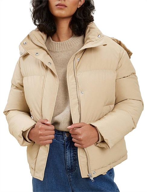 womens puffer jacket david jones