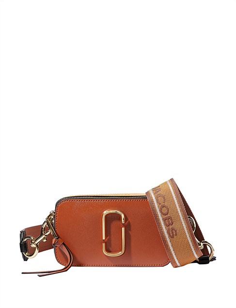 marc jacobs snapshot saddle brown multi