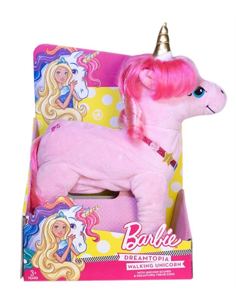 barbie unicorn stuffed animal