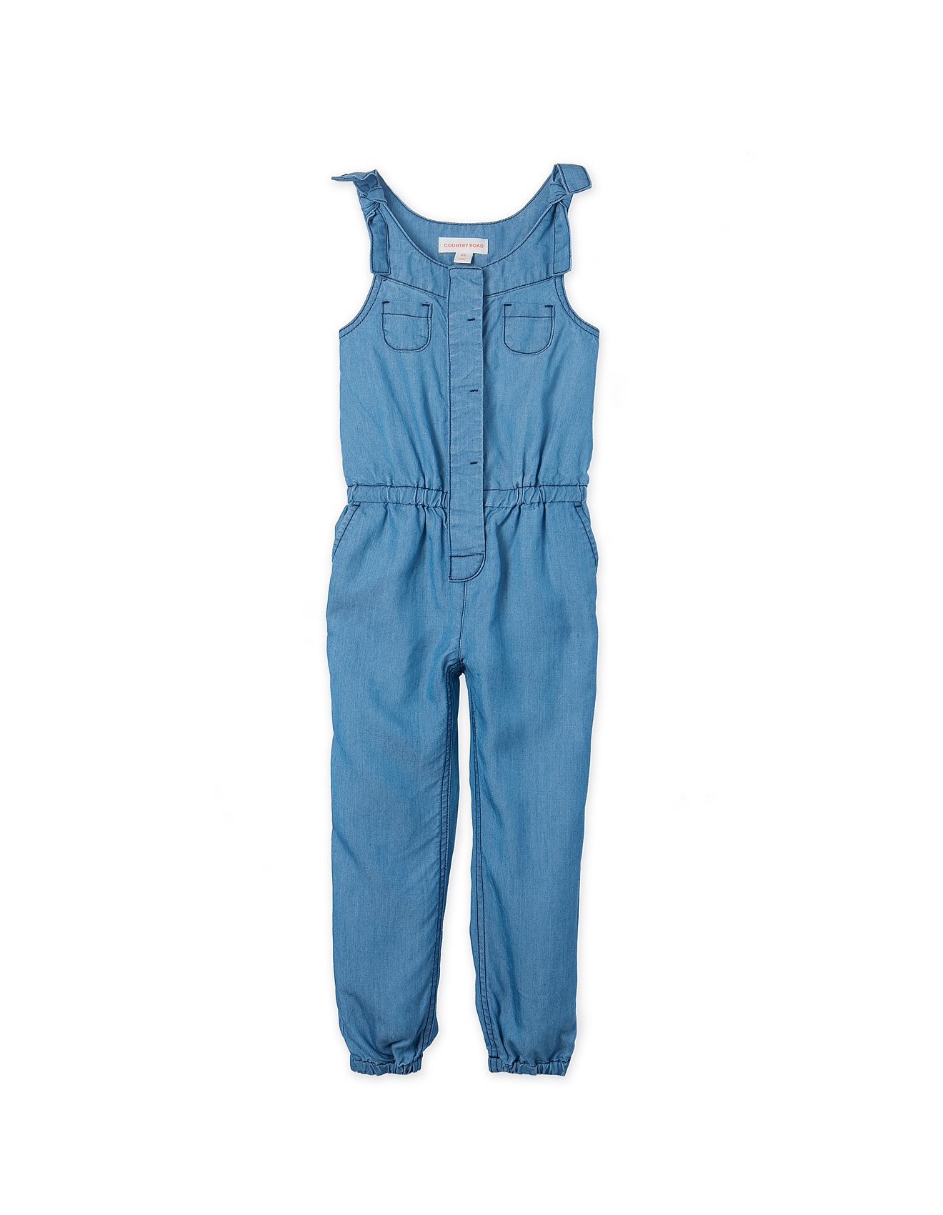 country road denim jumpsuit