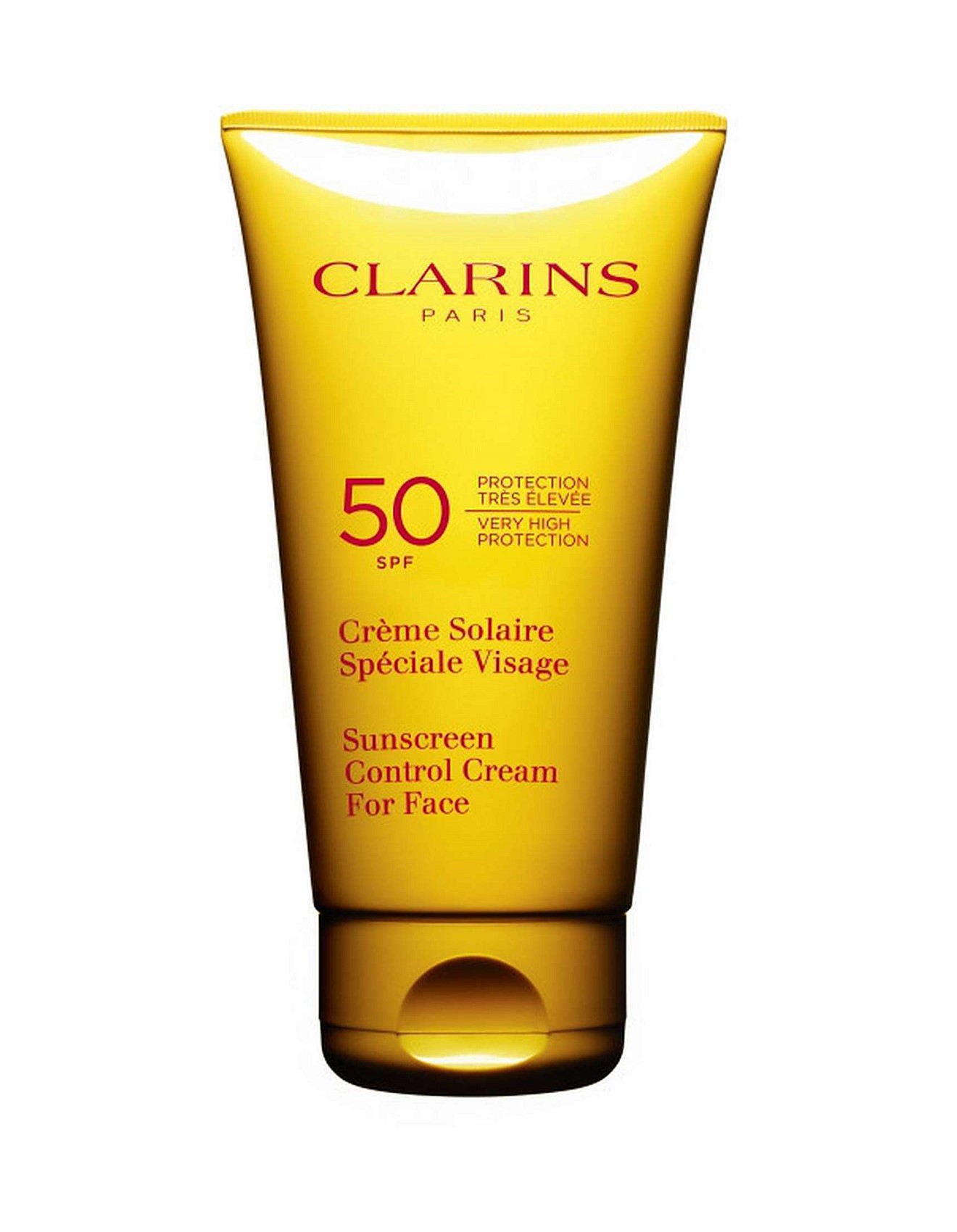 clarins sun protection face cream