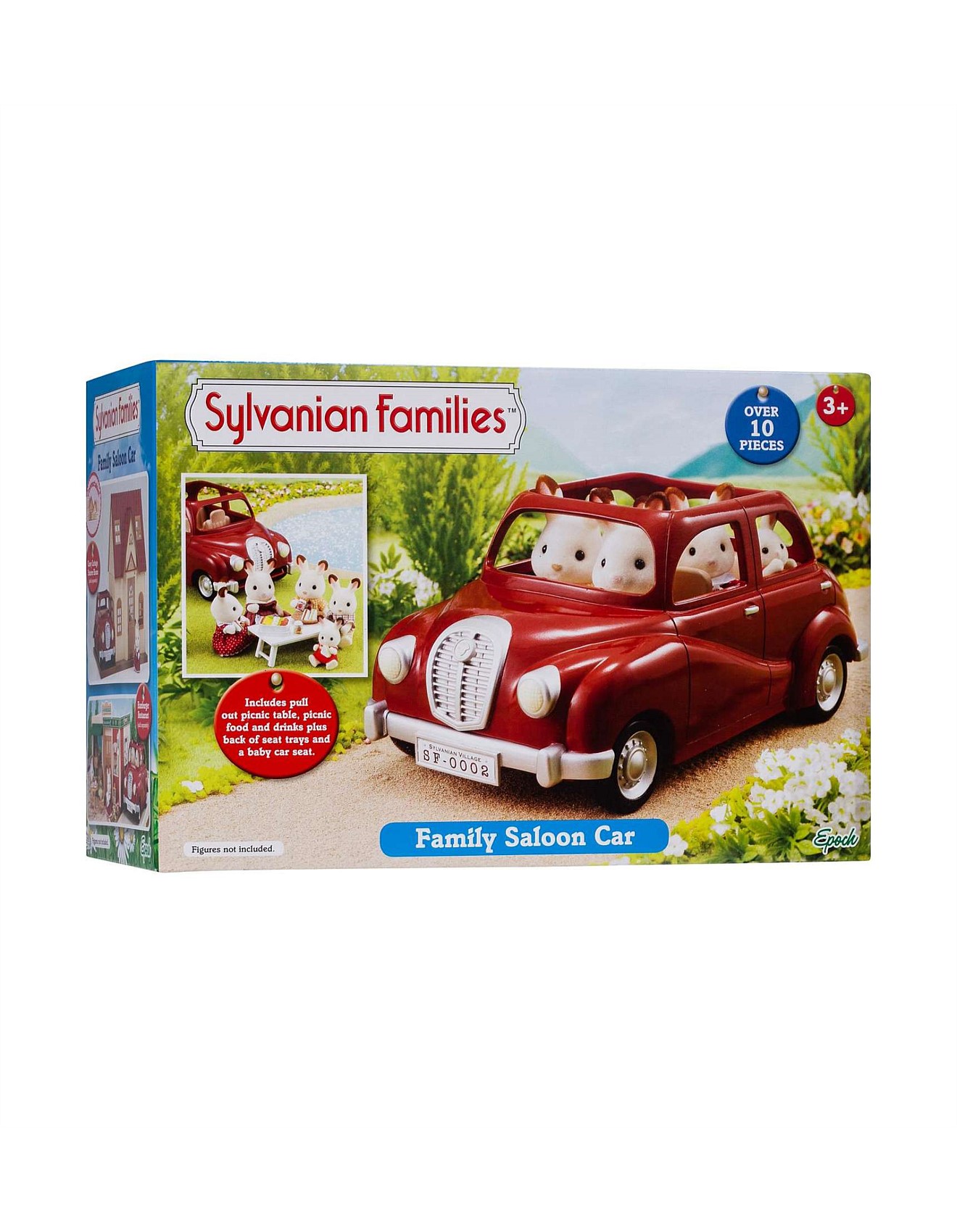 Sylvanian families saloon car & 2024 picnic set