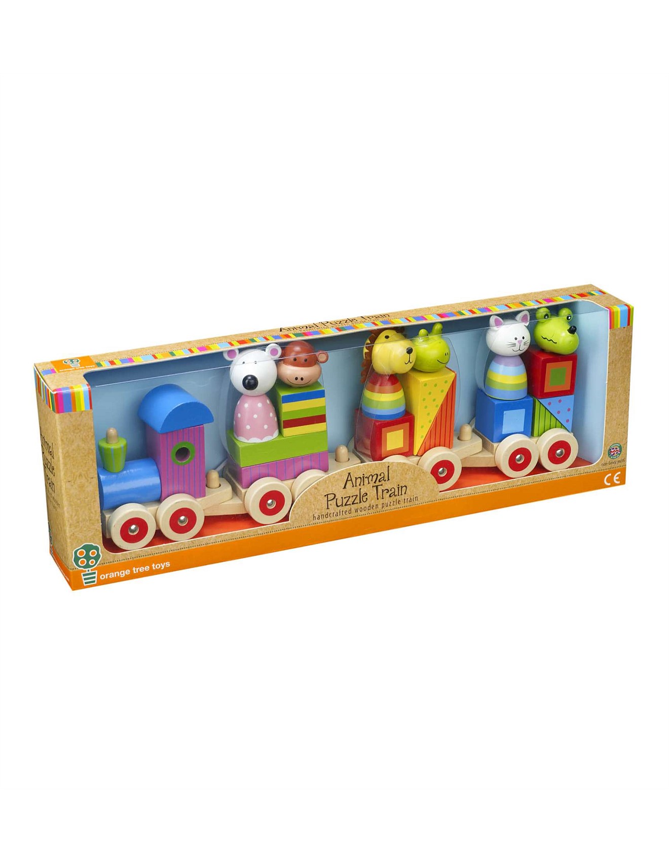 Orange tree cheap animal puzzle train