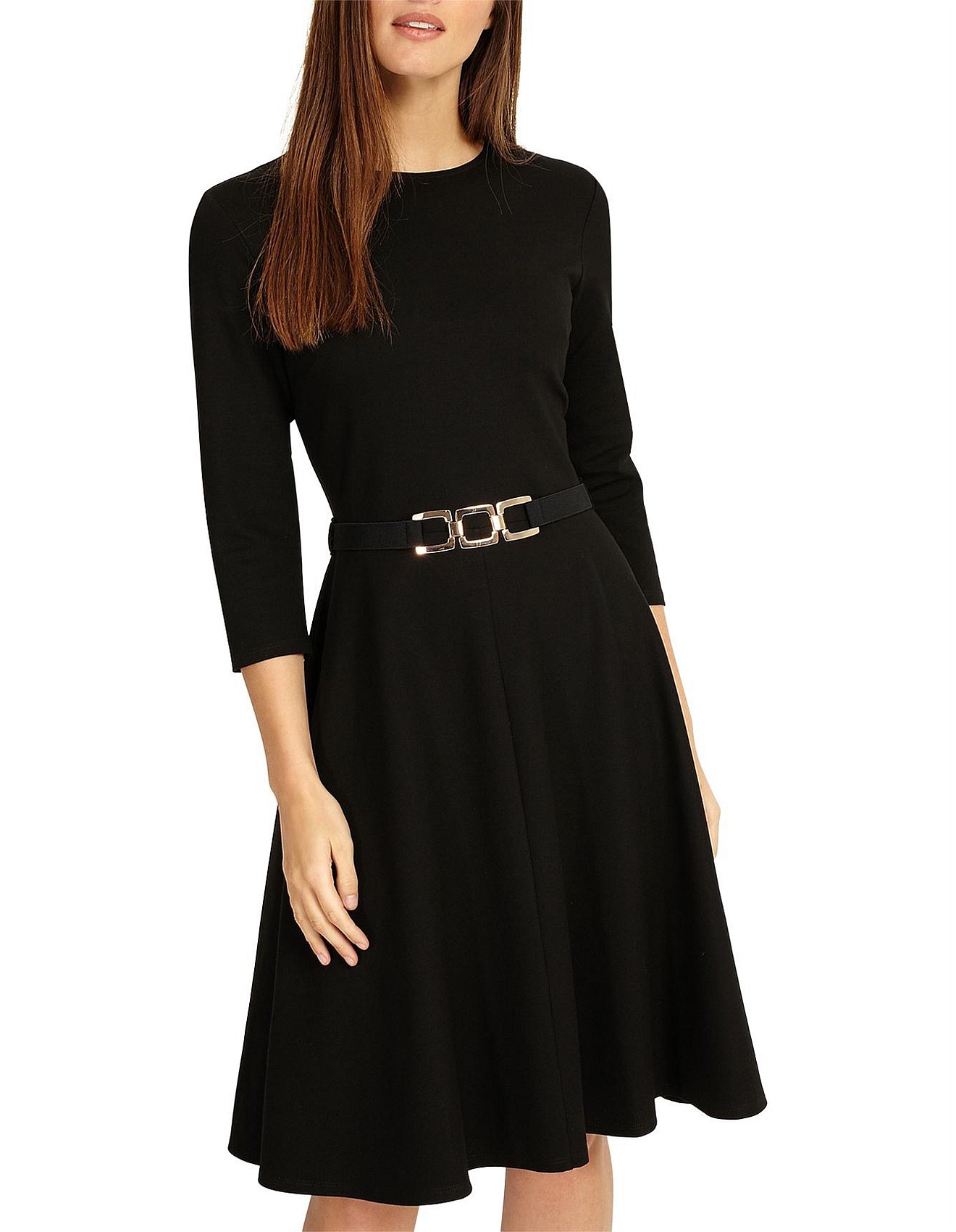 ponte swing dress