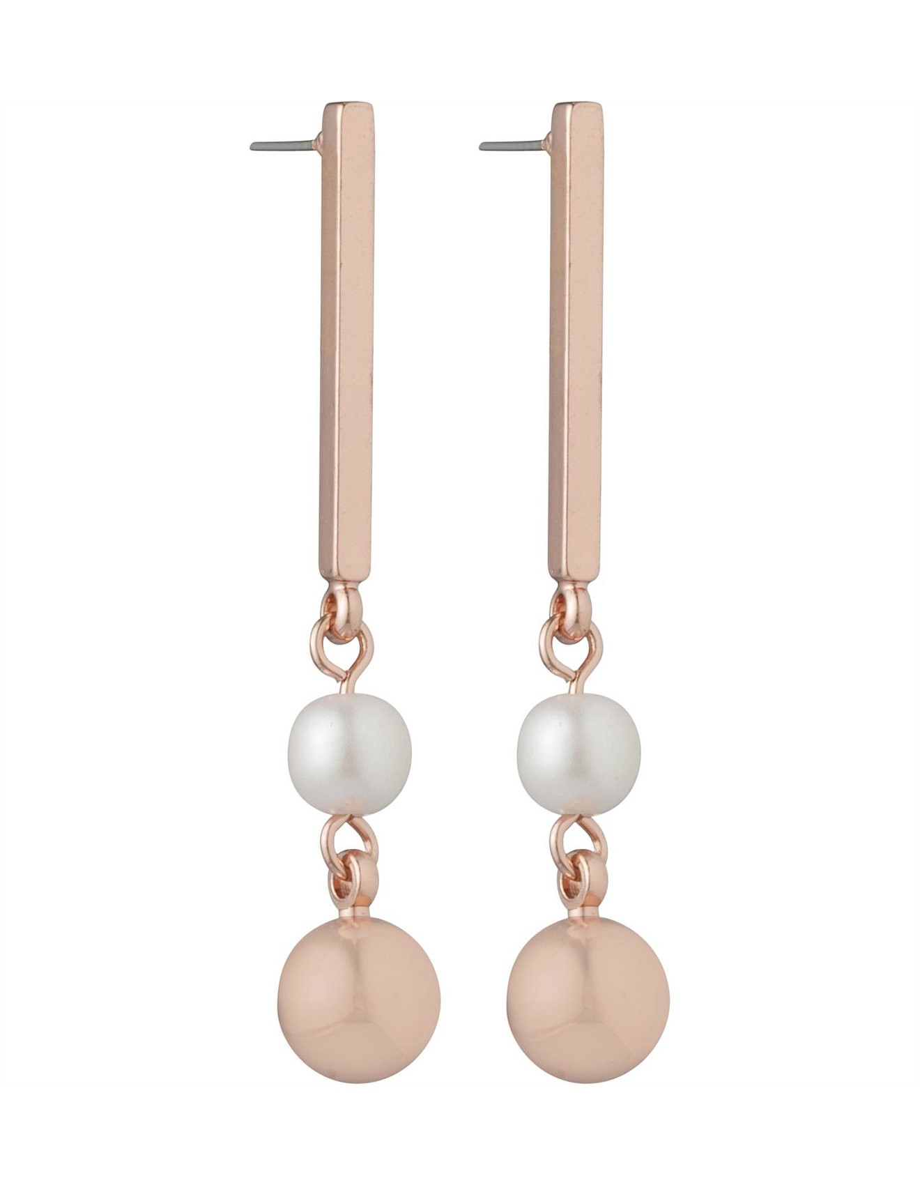 david jones pearl earrings