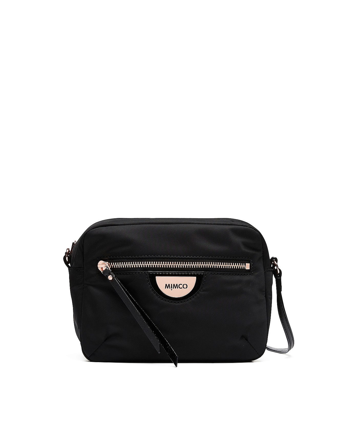 mimco black hip bag