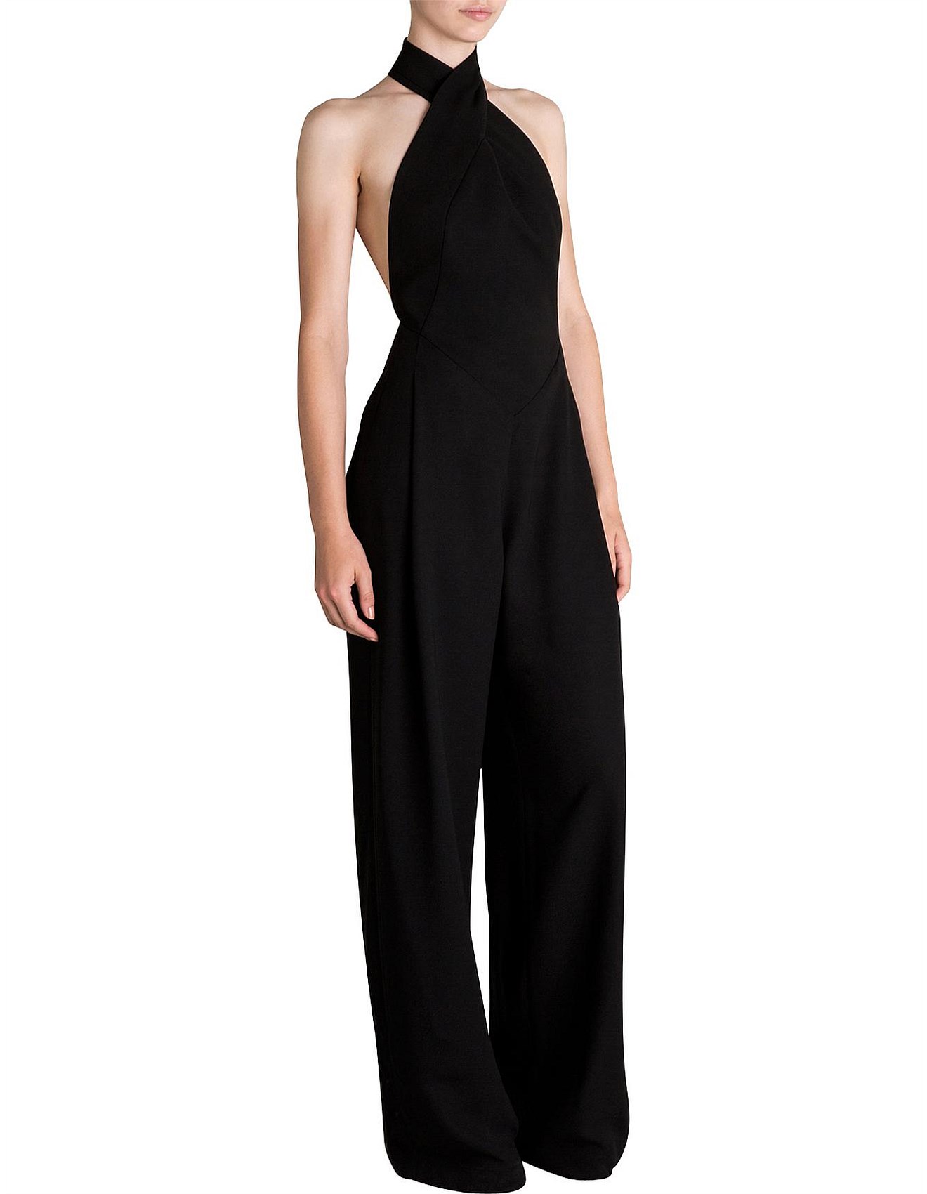 black jumpsuit david jones