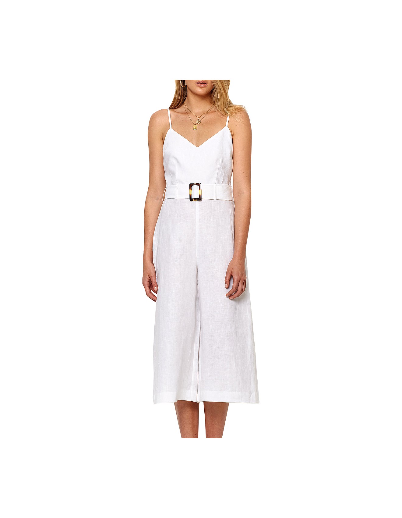 david jones white jumpsuit