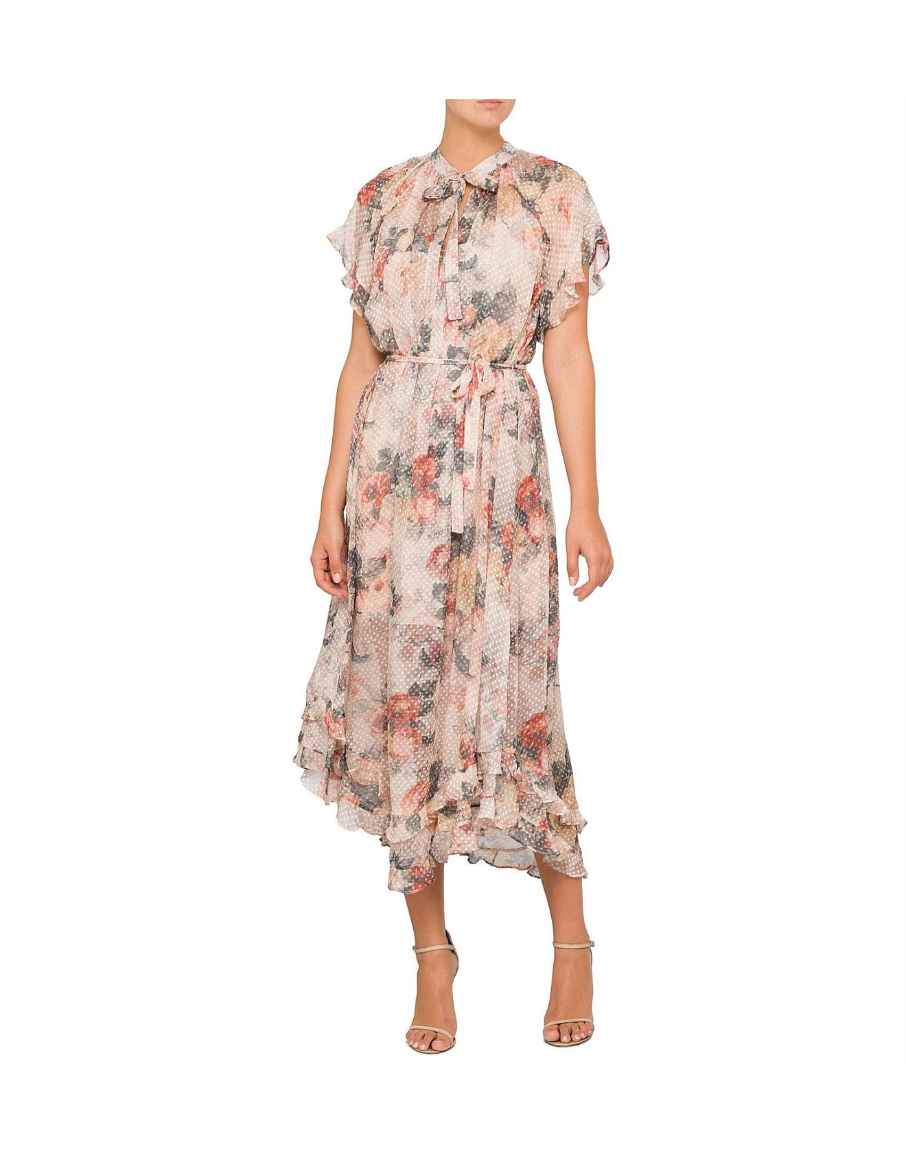 zimmermann radiate frill dress