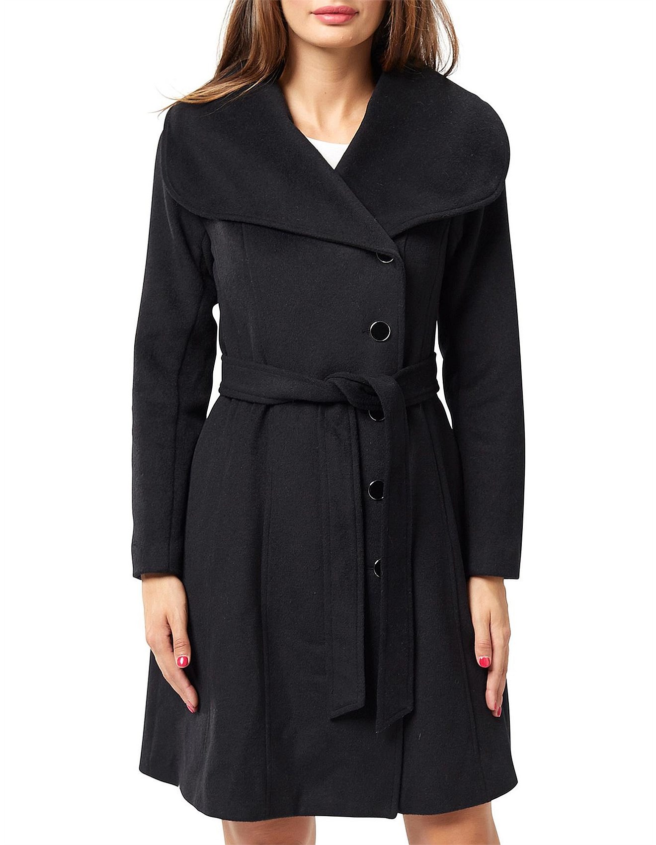 david jones ladies overcoats