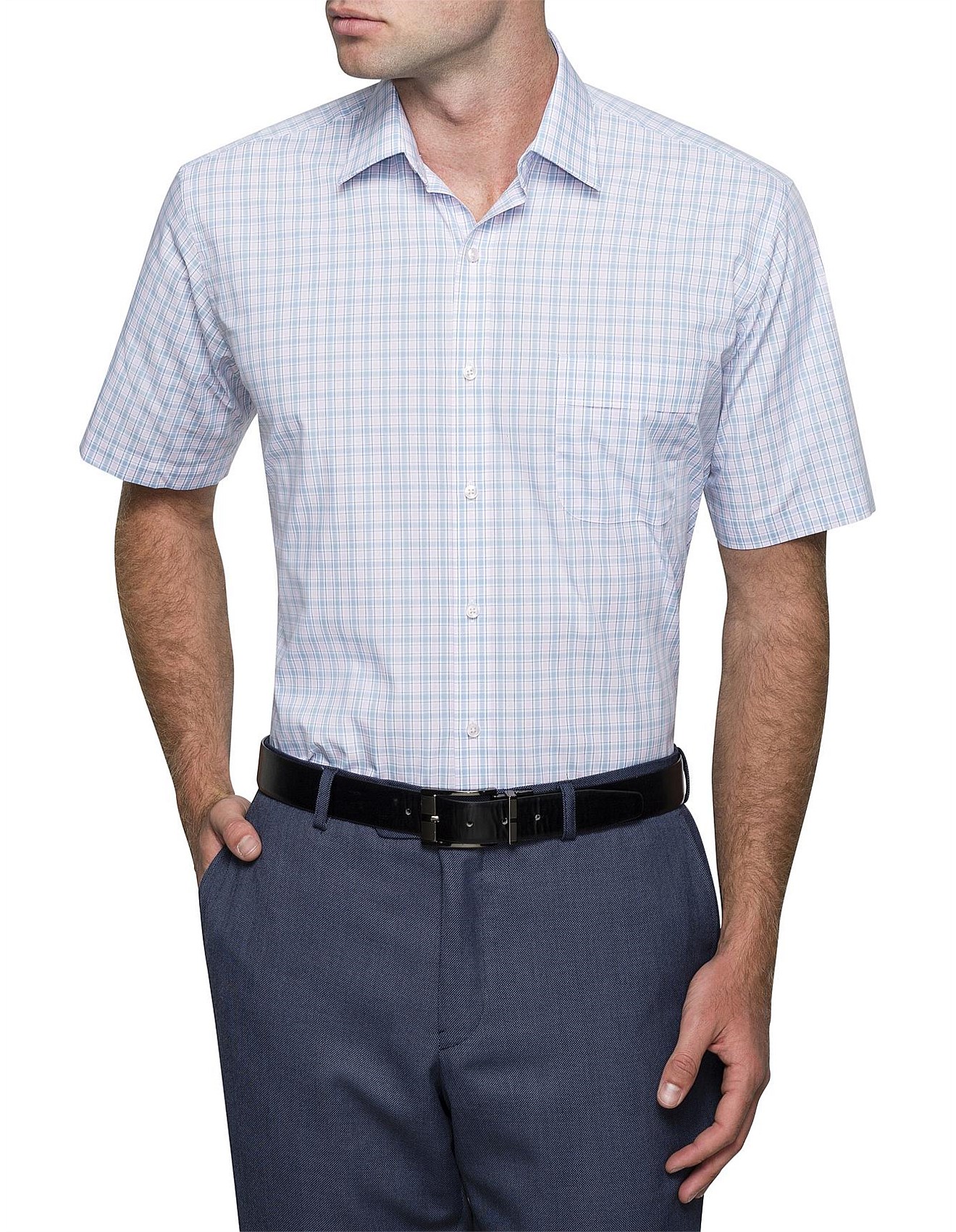 van heusen short sleeve business shirts