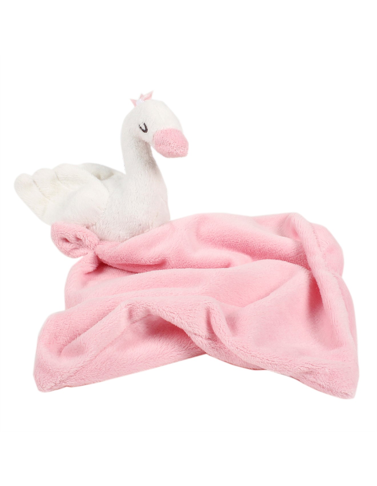 swan baby comforter