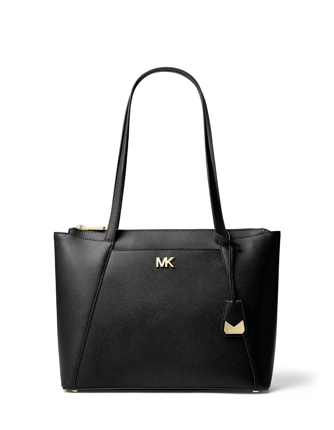 Michael kors maddie shop crossgrain leather tote