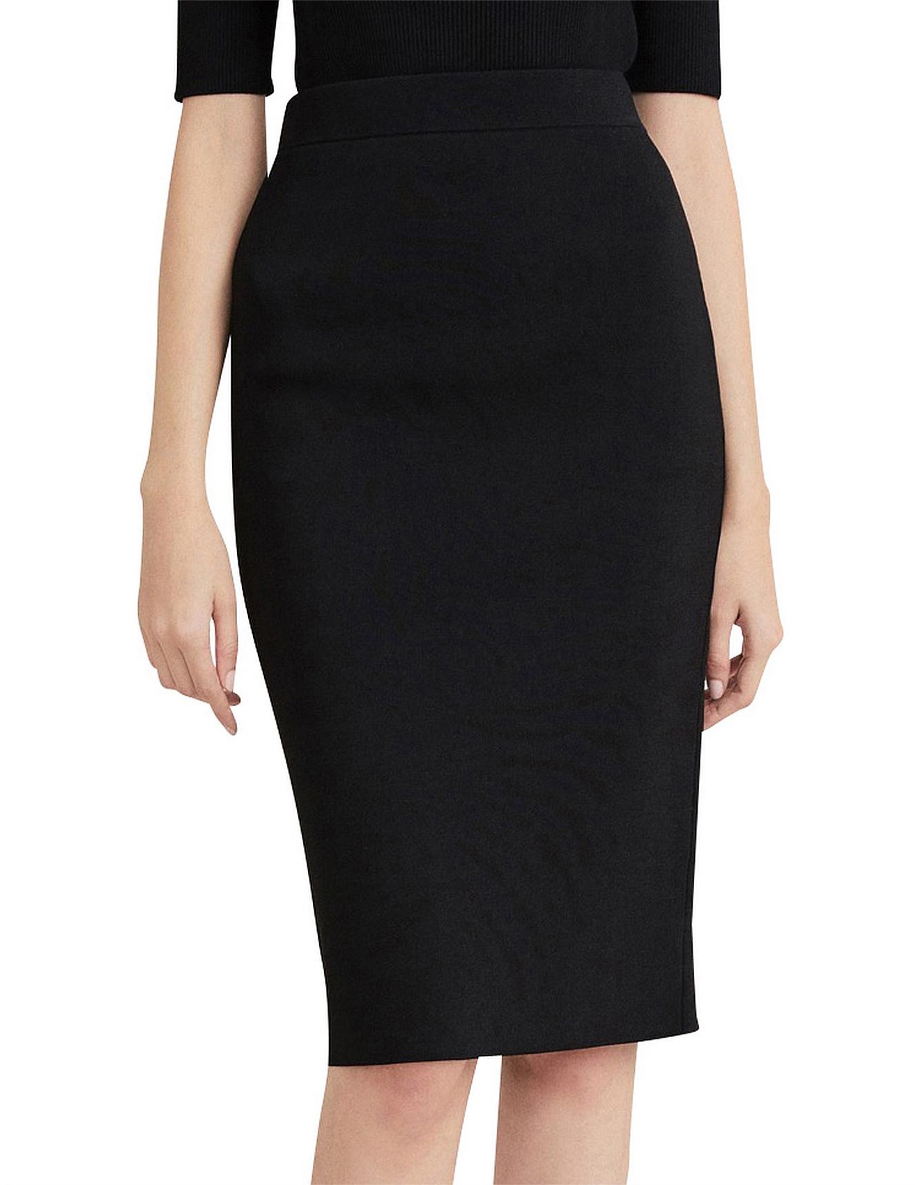 marina flounce hem sheath dress