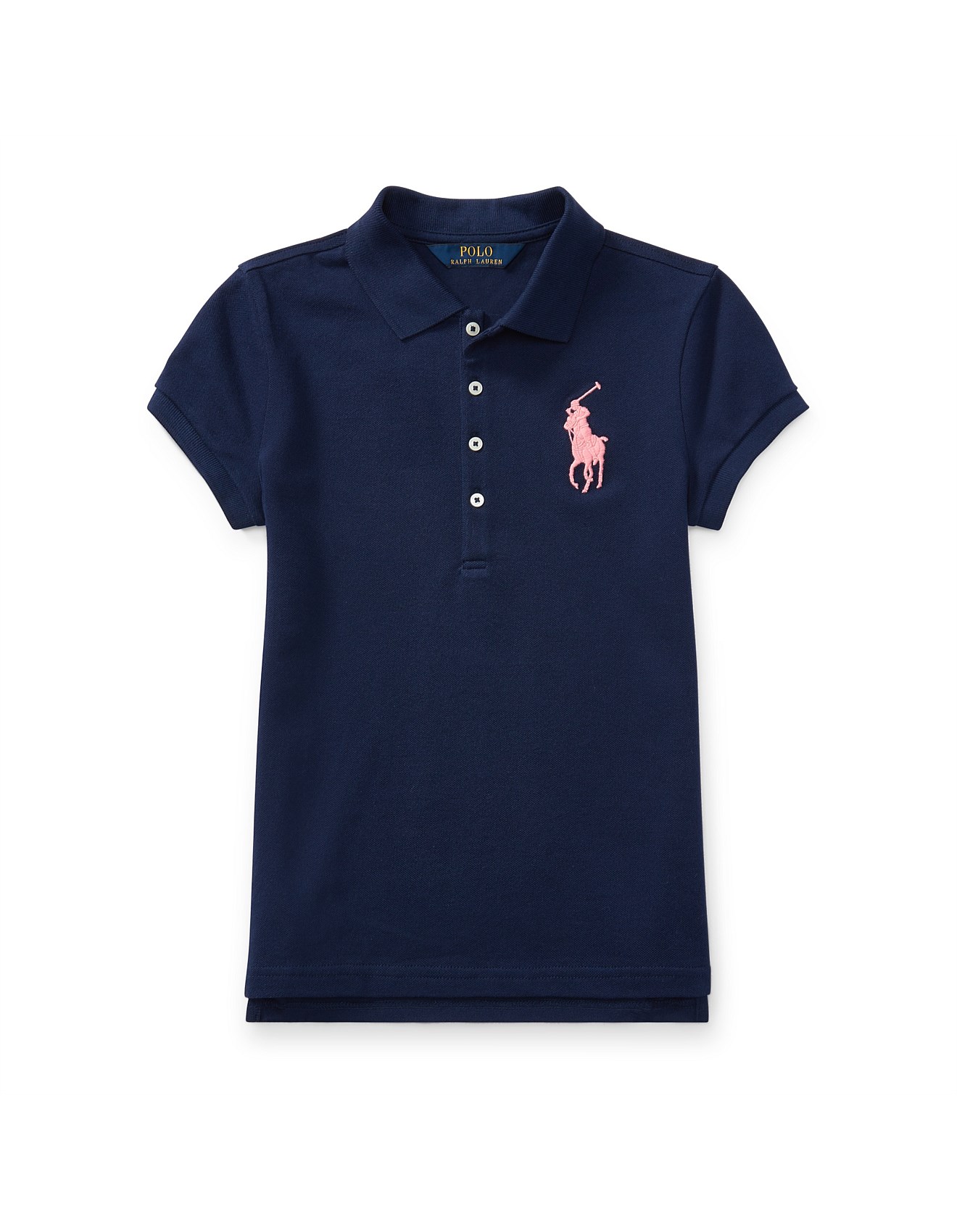 big pony stretch mesh polo