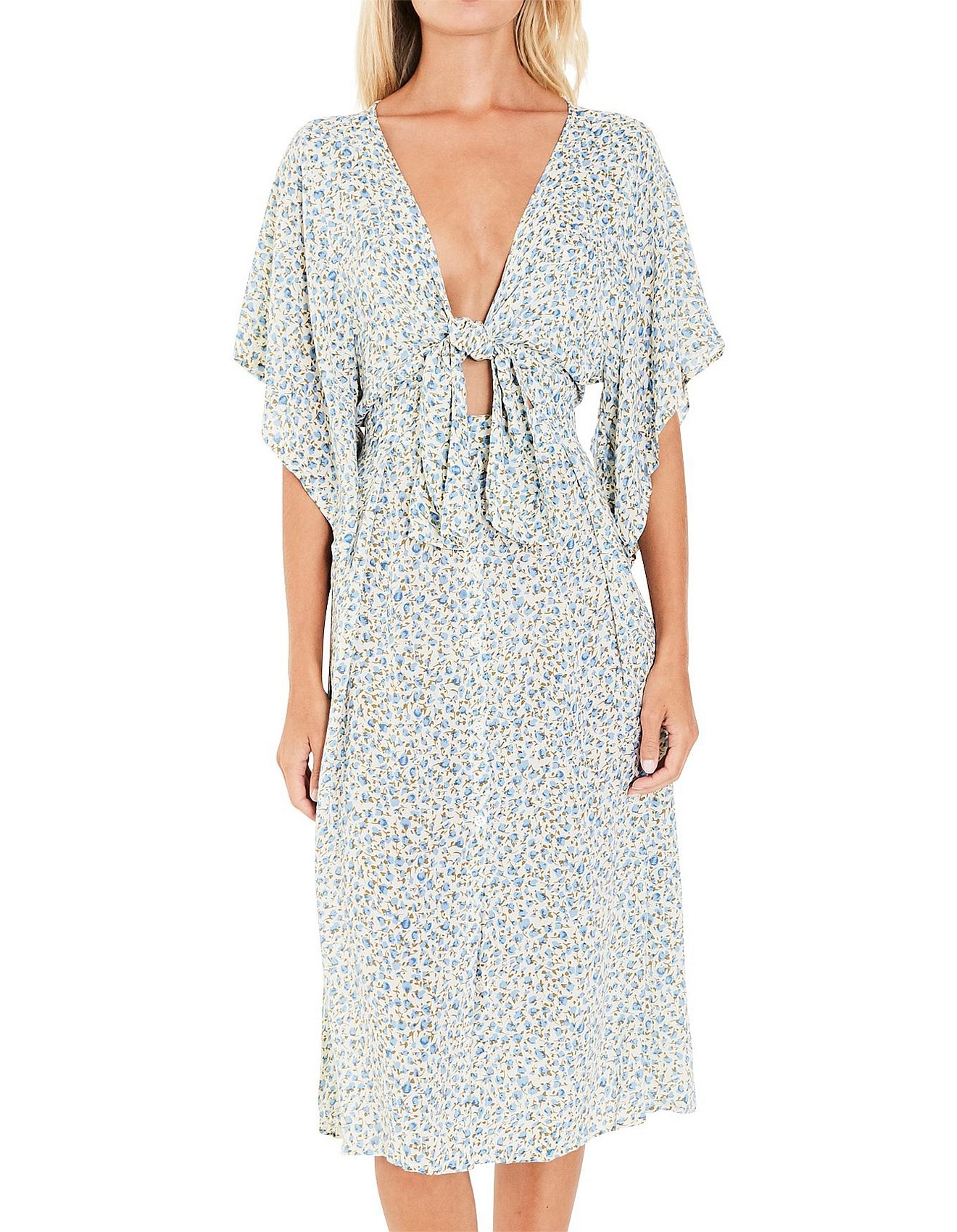 faithfull the brand massimo midi dress