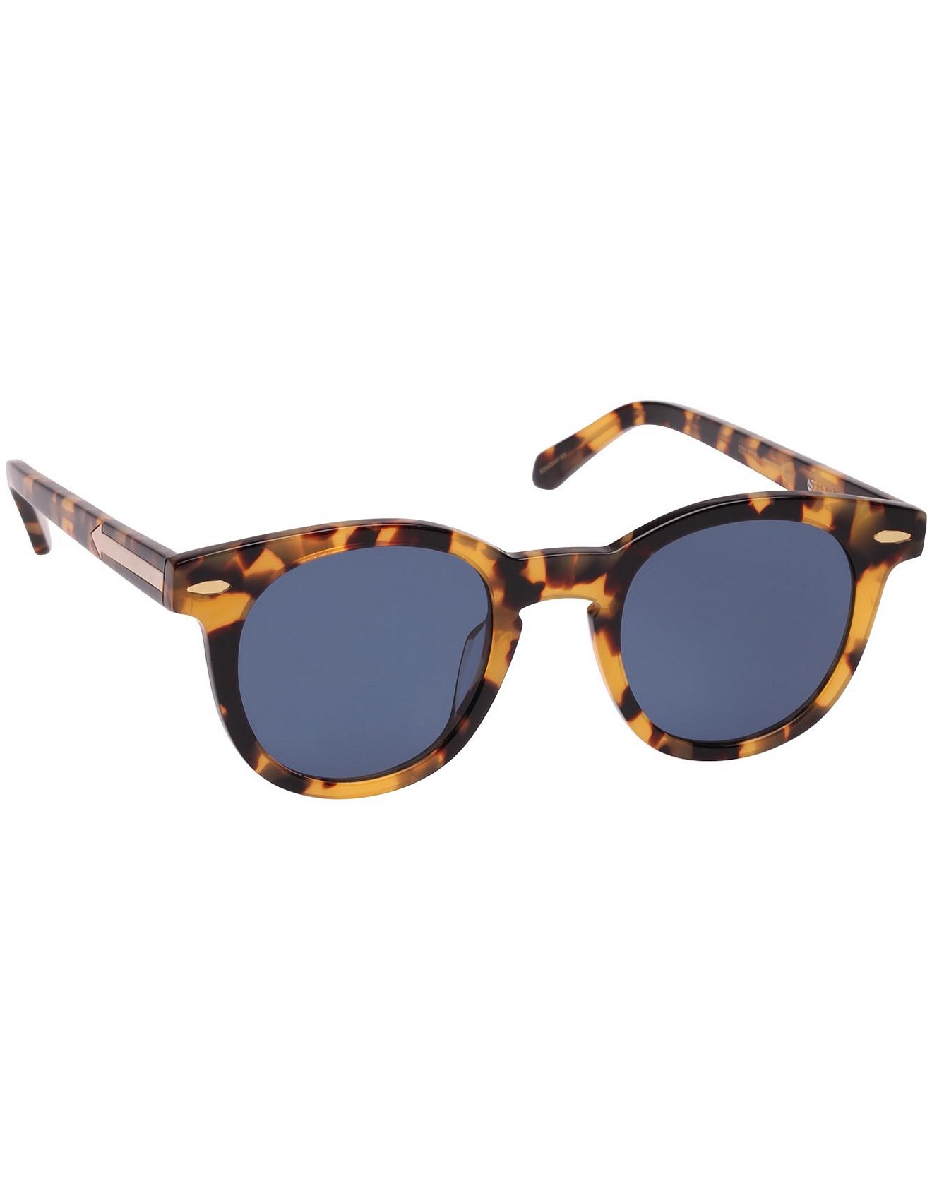 quay sunglasses black and gold