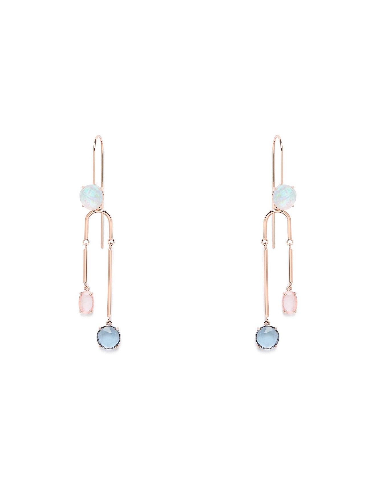 mimco opal earrings