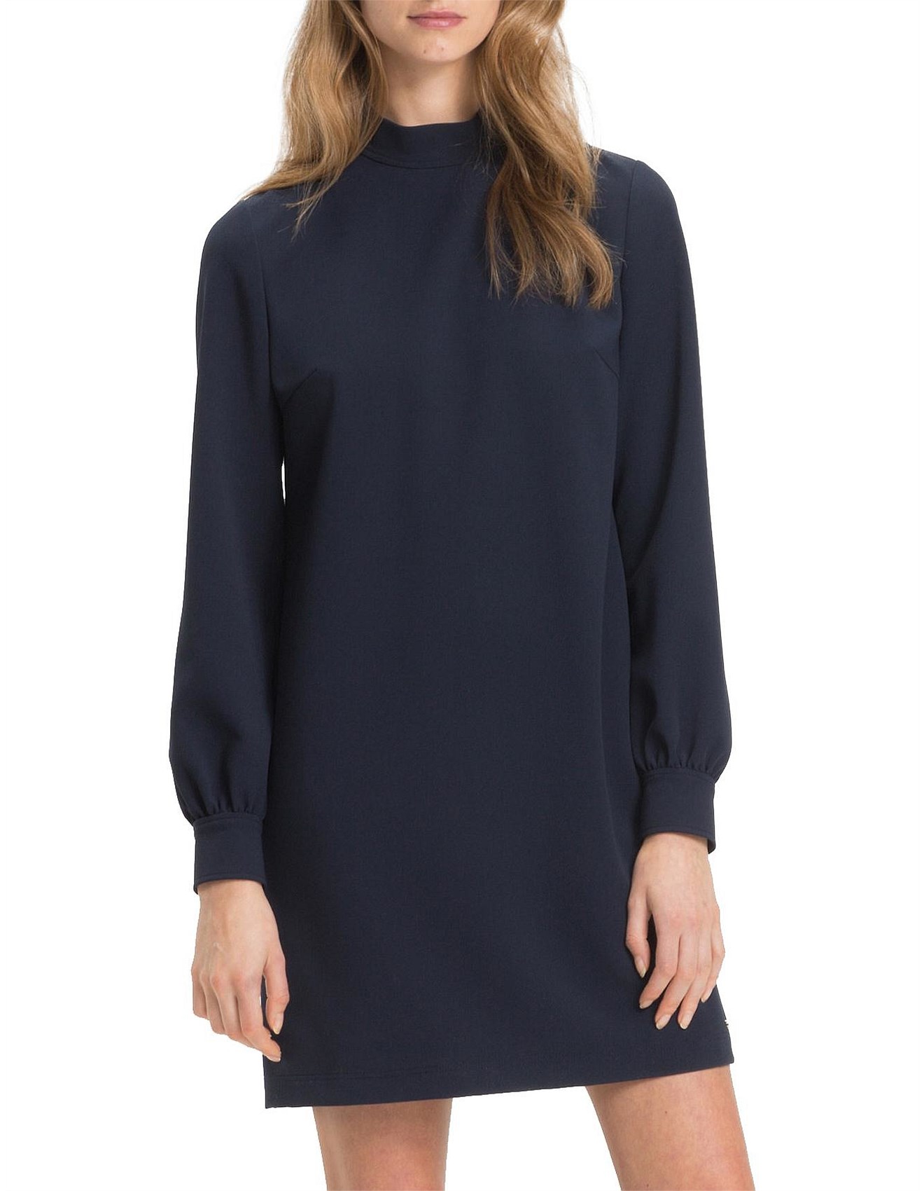 tommy hilfiger dress long sleeve