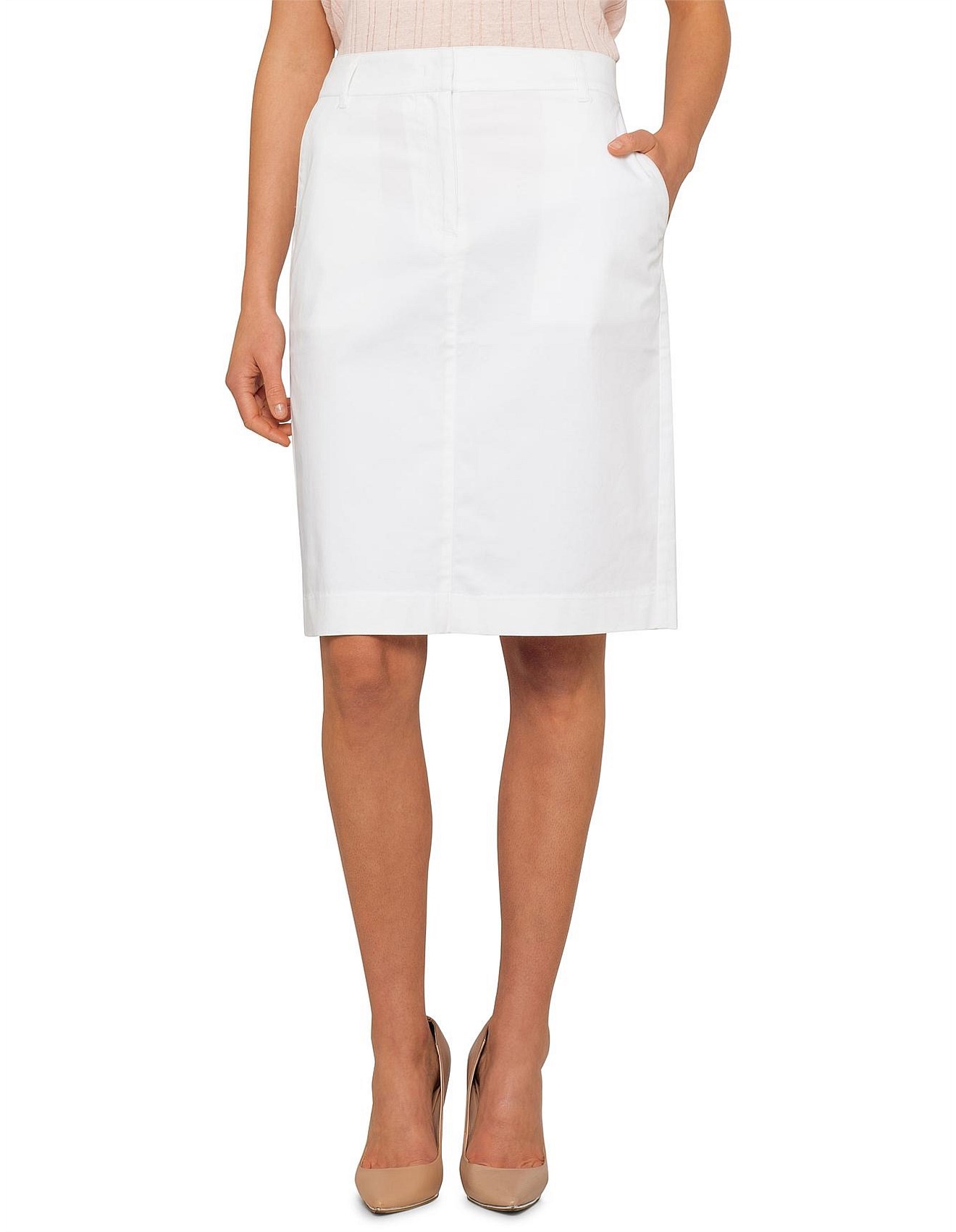 White skirt 2025 david jones