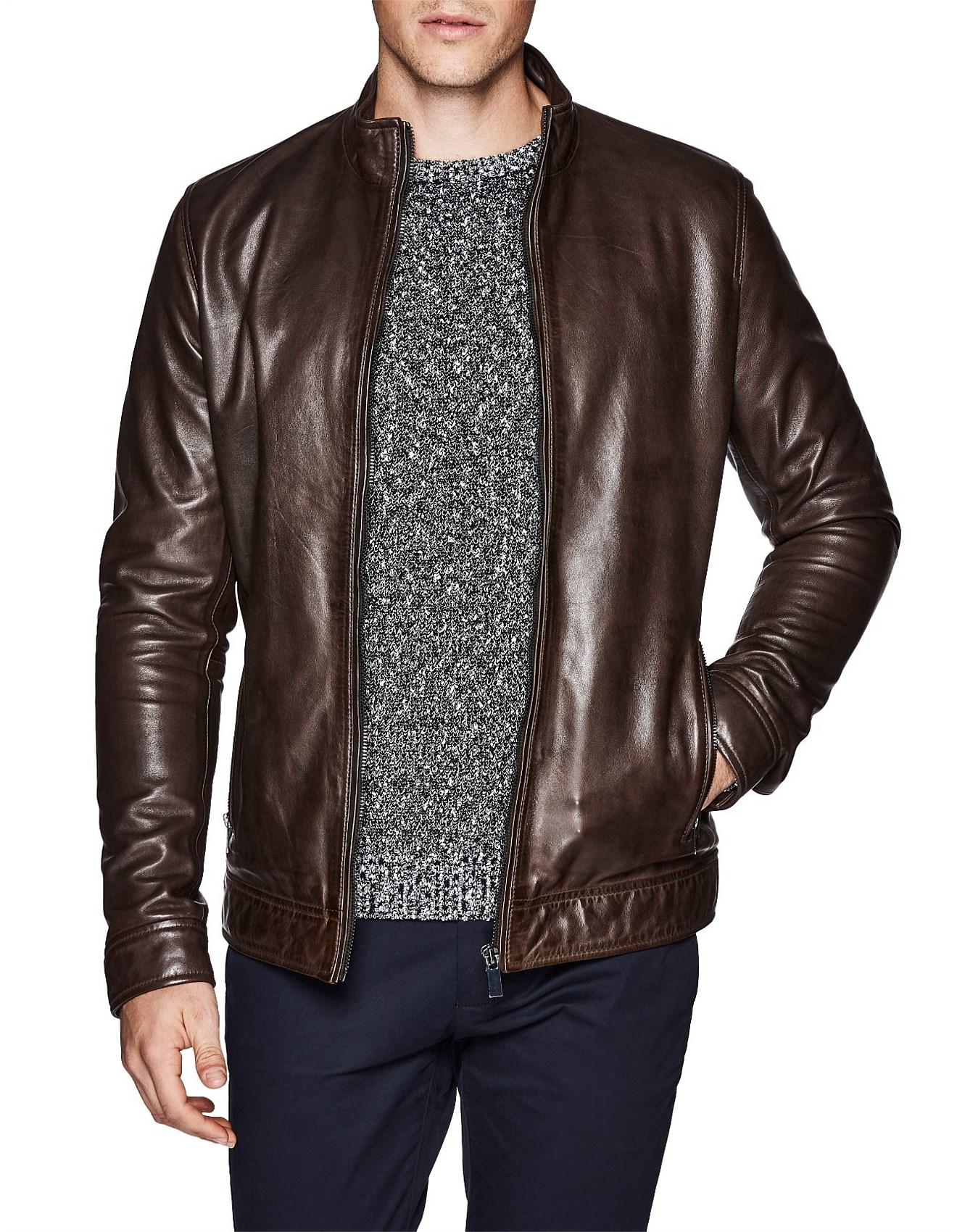 david jones leather