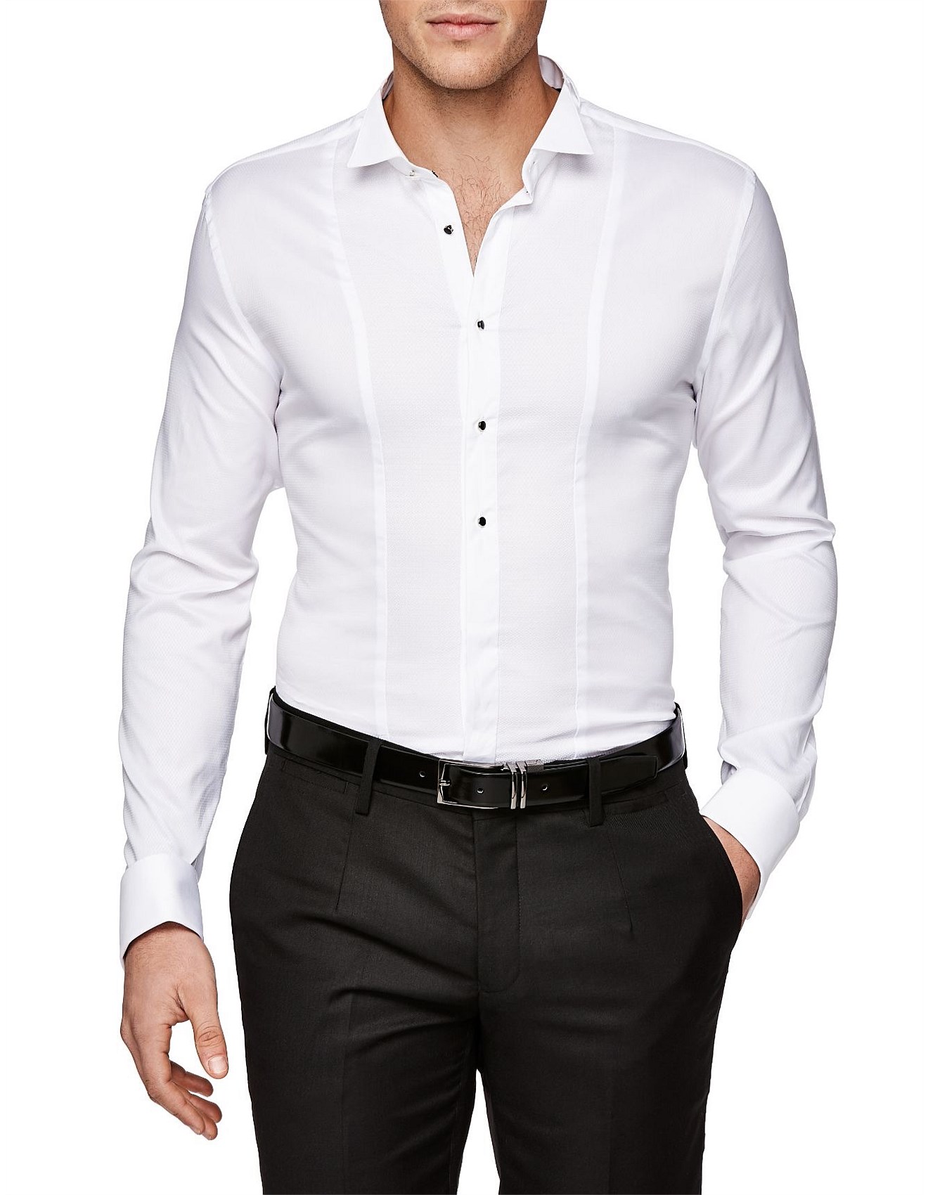 tuxedo shirt david jones