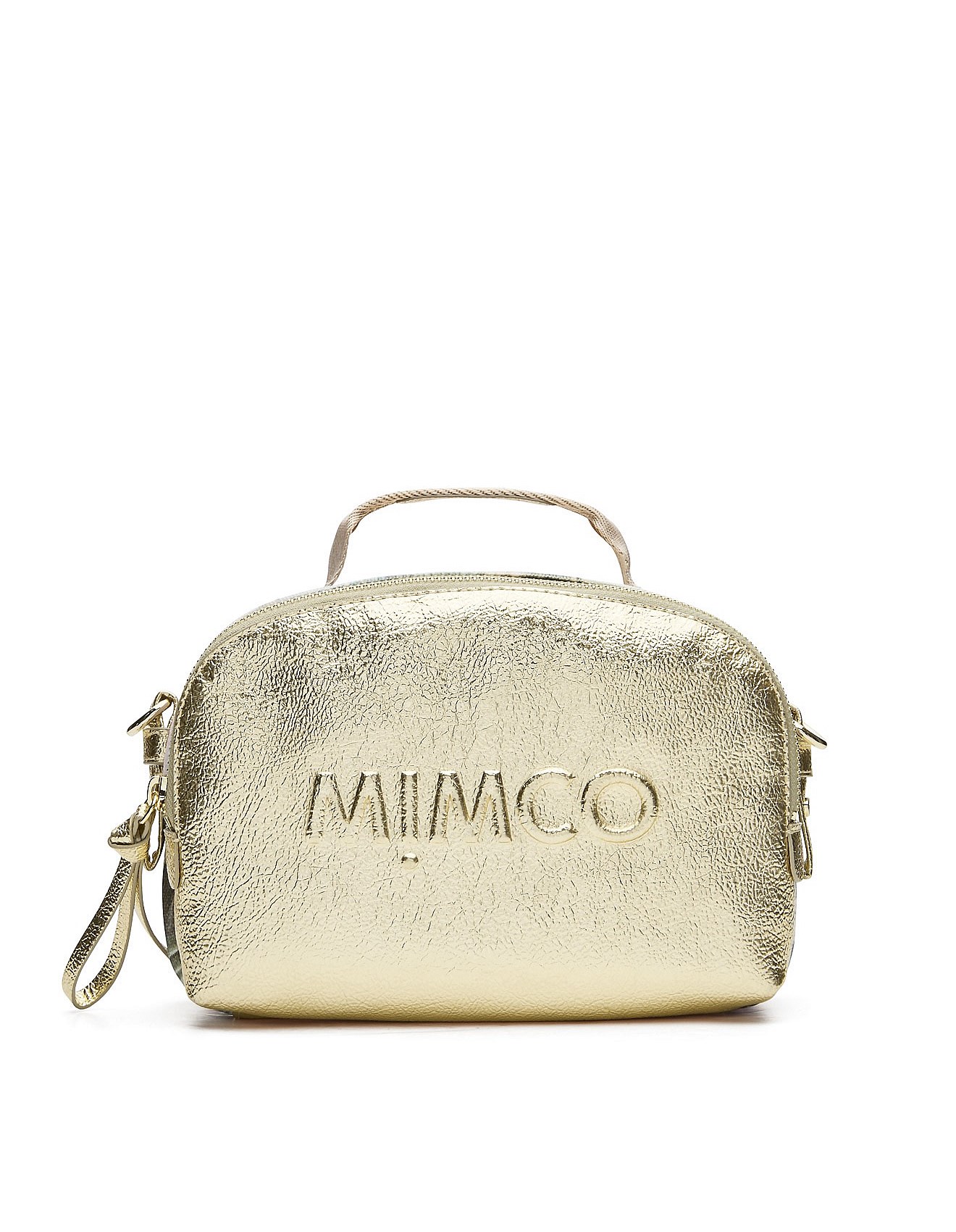 mimco gold clutch