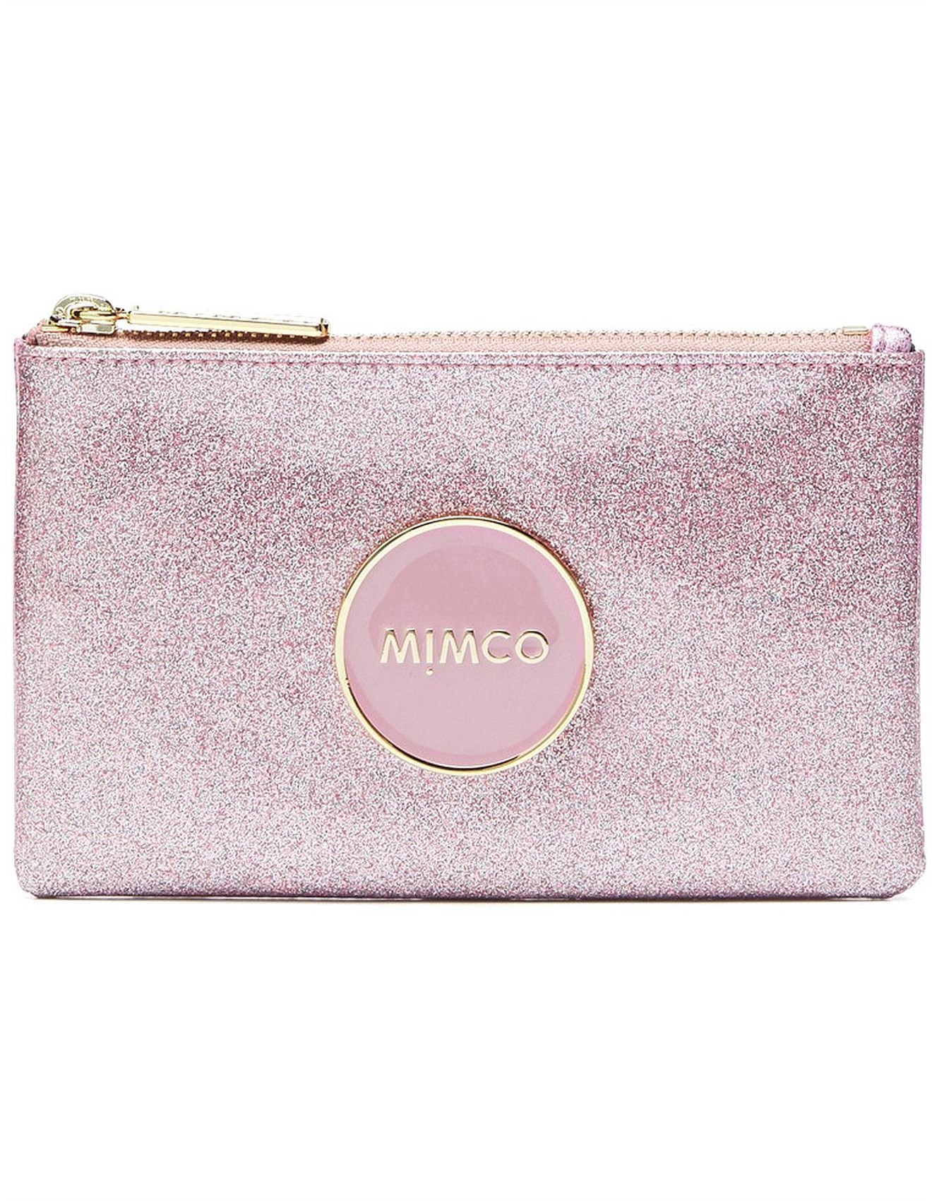 Mimco discount glitter pouch